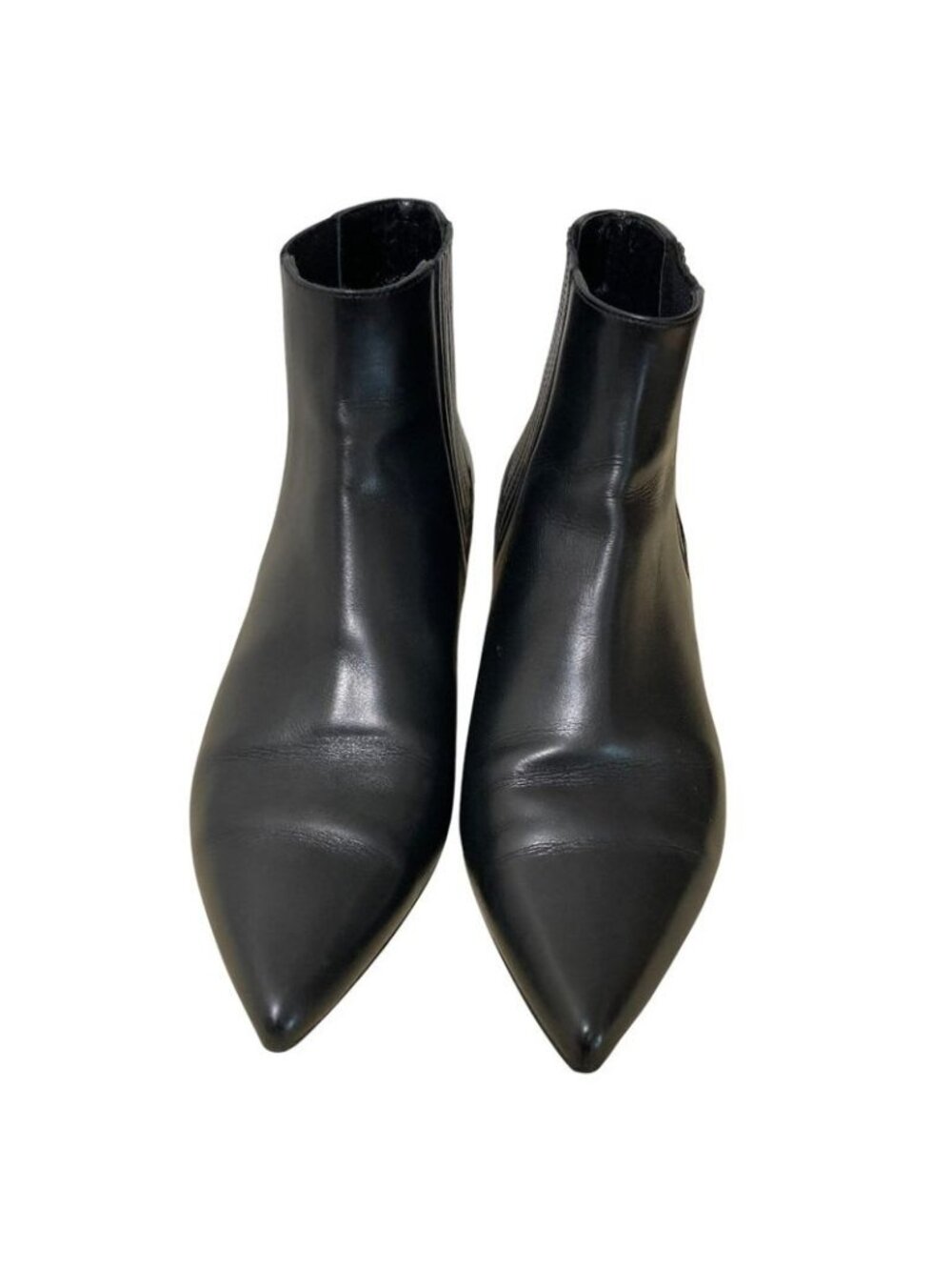 Celine Leather Side Gore Ankle Boots Size 36 - Picture 2 of 10